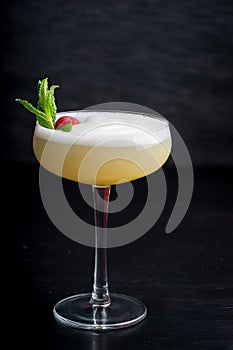 Raspberry martini cosmopolitan cocktail drink