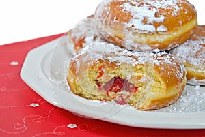 Raspberry paczki