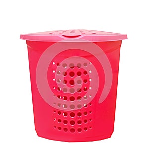 Raspberry plastic basket for washing