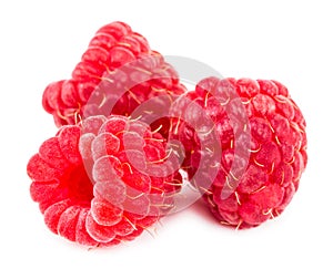 Raspberry. Raspberry isolated. Raspberry on white background