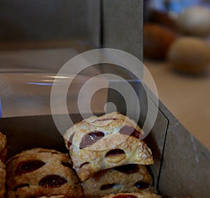 Raspberry Rugelech in Box