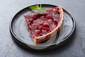 Raspberry tart