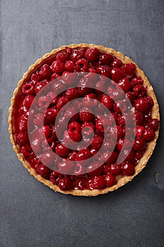 Raspberry tart