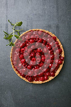 Raspberry tart