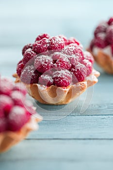 Raspberry tartlets