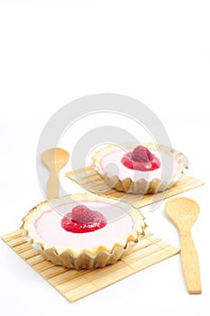 Raspberry tarts