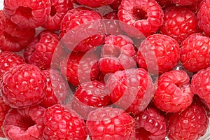 Raspberry texture background