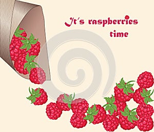 Raspberry time background