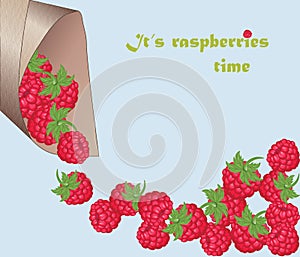 Raspberry time background