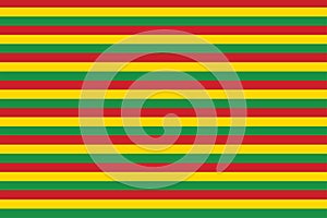 Rasta colors. Reggae background or flag seamless poster. Classic rasta texture photo