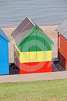 Rastafarian beach hut