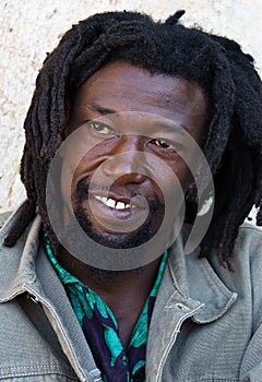 Rastafarian portrait