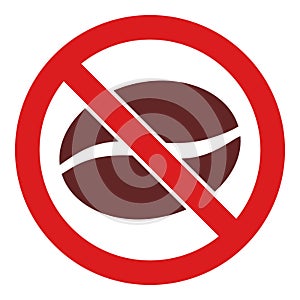 Raster No Caffeine Flat Icon Image