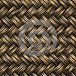 Raster Seamless Basket Twill Weave Pattern