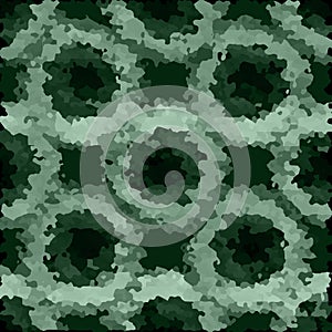 Raster seamless camouflage pattern
