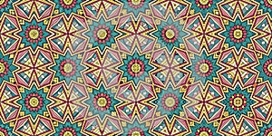 Raster Seamless Geometric Pattern Generative AI