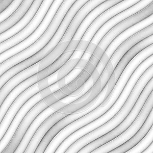 Raster Seamless Greyscale Texture. Gradient Wavy Lines Pattern. Subtle Abstract Background