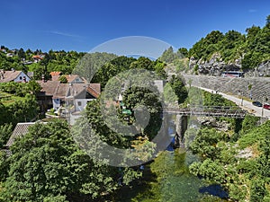 Rastoke is small beautiful village in Croatia