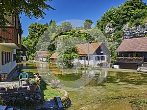 Rastoke is small beautiful village in Croatia