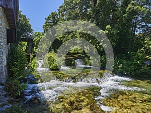 Rastoke is small beautiful village in Croatia