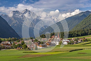 Rasun Anterselva a municipality in South Tyrol, located in the Puster Valley in northern Italy photo