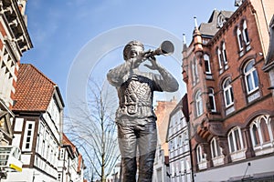 rat catcher statue hameln germany