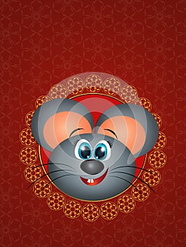 Rat celbrate the Chinese New Year