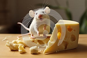 Rat cheese. Generate Ai