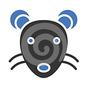 Rat Isolated Vector icon that can be easily modified or edited