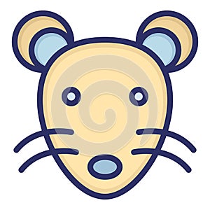 Rat  Isolated Vector Icon which can be easily modified or edited as you want