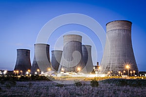 Ratcliffe on Soar Power Station Cooling Towers photo