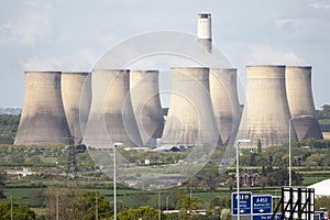 Ratcliffe-on-Soar Power Station stock - photo photo