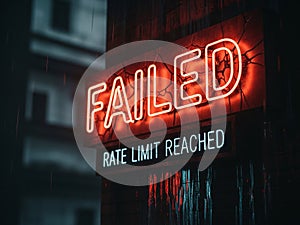 Rate limit exceeded sign
