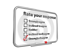 Rate your response