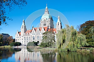 Rathaus, City Hall, Hannover, Germany. photo