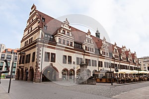 Rathaus (Town hall) in Leipzig