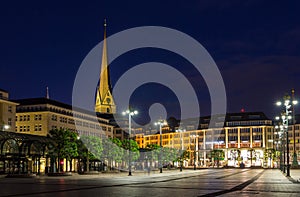 Rathausmarkt, a square in Hamburg
