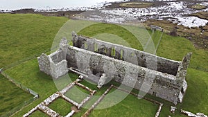 Rathfran Abbey Aerial Video