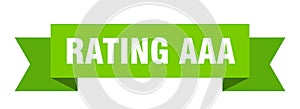 rating aaa ribbon.