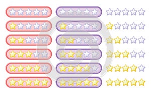 Rating stars