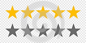 Rating stars 5 rate review vector web ranking star photo