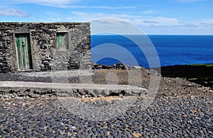 Rational Cape Verdean home by the road photo