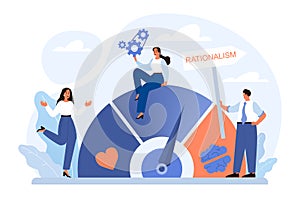 Rationalism. Logical and structural thinking. Mind behavior