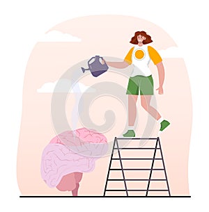 Rationalism set. Logical and structural thinking. Mind behavior