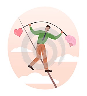 Rationalism set. Logical and structural thinking. Mind behavior