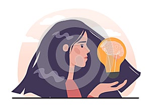 Rationalism set. Logical and structural thinking. Mind behavior