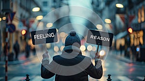 Rationalization in response to cognitive dissonance and emotional conflict