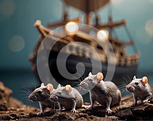rats deserting a sinking ship