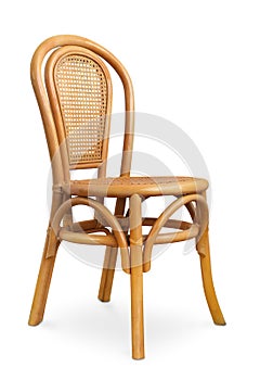 Rattan chair photo