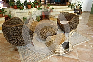 Rattan furniture